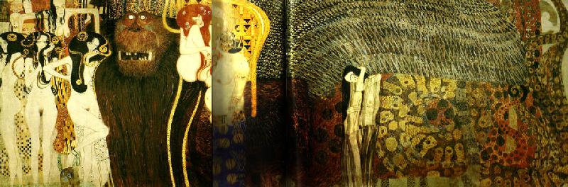 Gustav Klimt beethovenfrisen china oil painting image